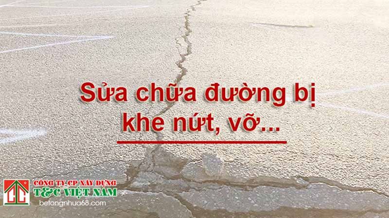 Quy trình trám sửa khe nứt đơn