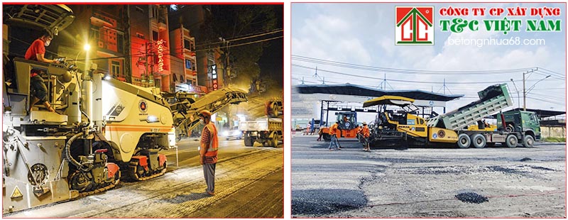 Đơn vị thi công thảm bê tông Asphalt tại Đống Đa giá rẻ, chuyên nghiệp