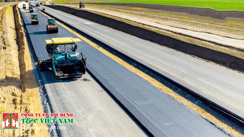 Tóm tắt quy trình trải thảm bê tông nhựa Asphalt