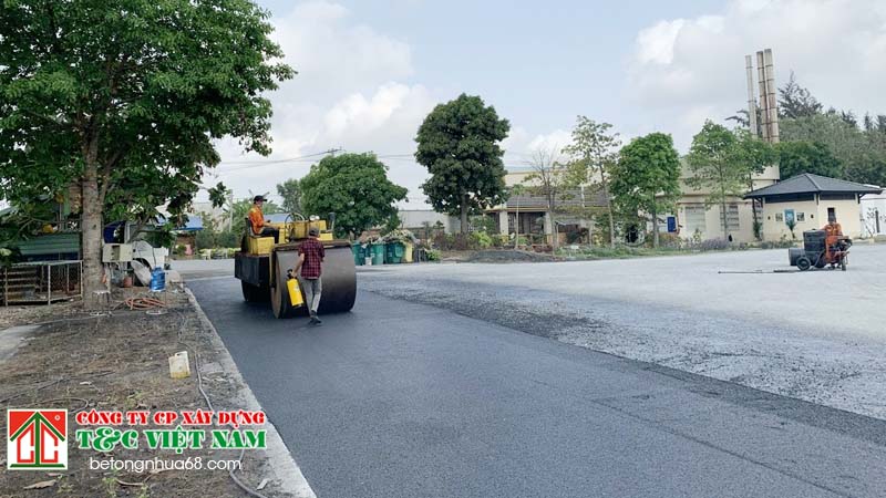 t&C việt nam đối tác tin cậy thi công thảm bê tông nhựa nóng