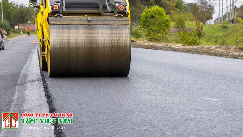 các bước rải thảm asphalt cho công trình