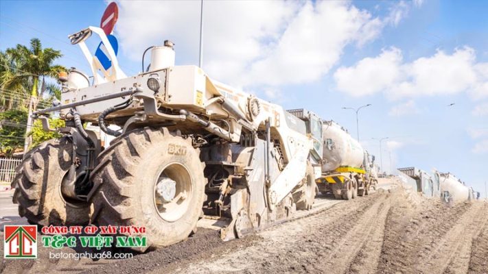 Áp dụng công nghệ tái chế asphalt nguội