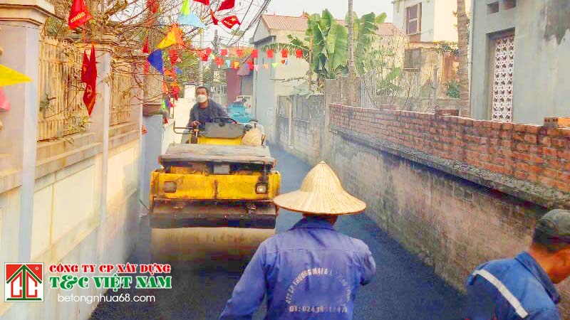 ưu điểm rải bê tông nhựa nguội