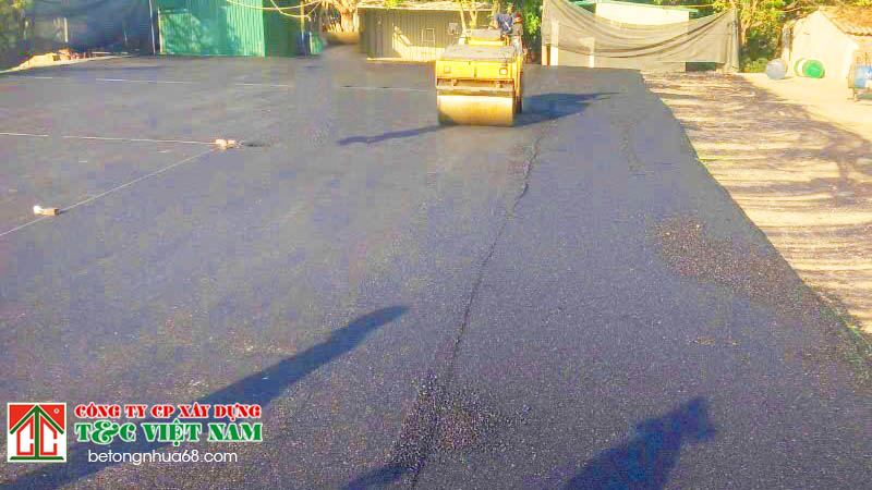 Thi công đường asphalt hà nội với T&C việt nam
