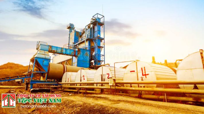 Giới thiệu trạm trộn bê tông nhựa nóng