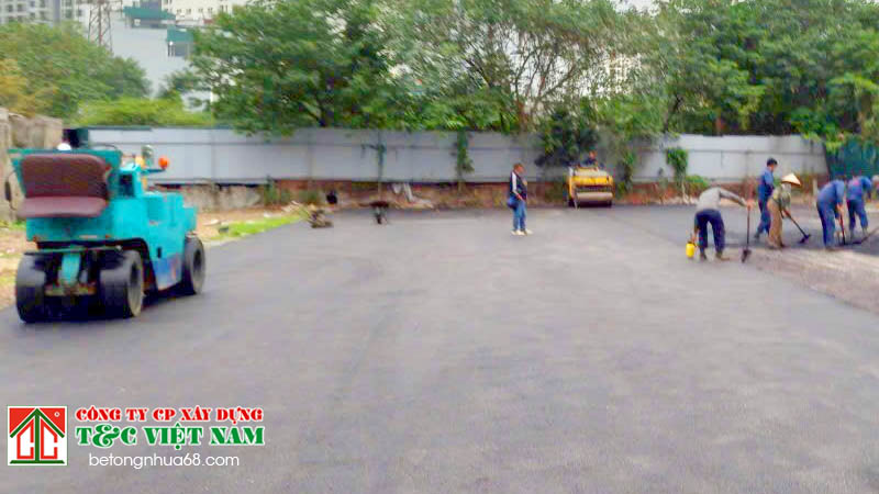 yêu cầu độ đầm chặt asphalt