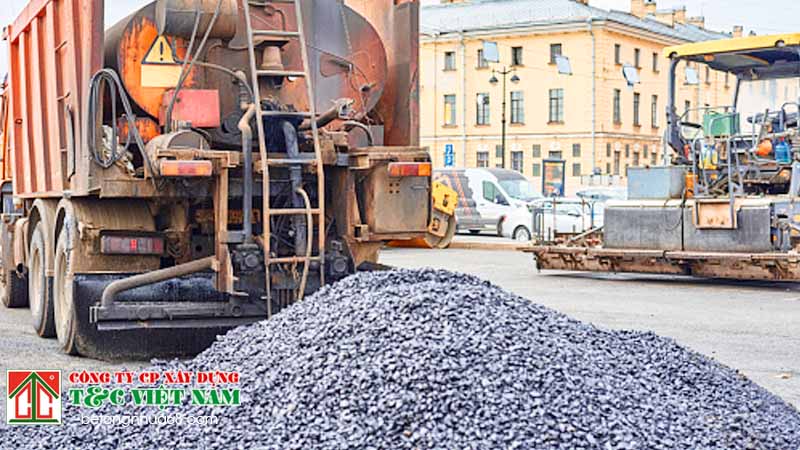 Giá vật tư thảm bê tông nhựa nóng