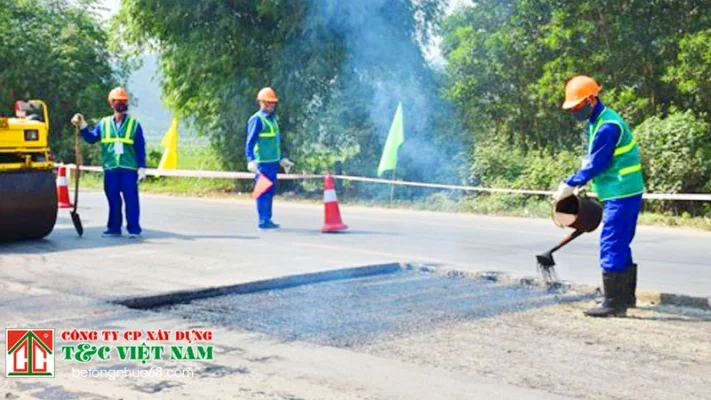 Các hạng mục trong thi công thảm bê tông nhựa nóng t&C việt nam