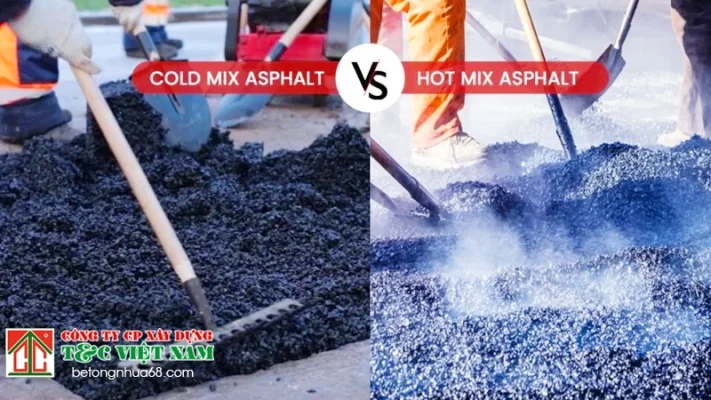 Tìm hiểu bê tông asphalt nóng - nguội là gì