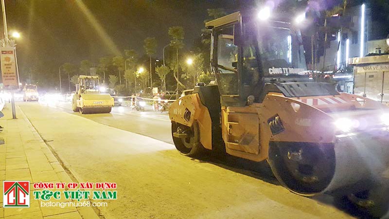 Dịch vụ trải thảm nhựa đường cam kết về chất lượng