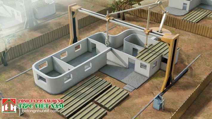 Công nghệ mới bê tông in 3D