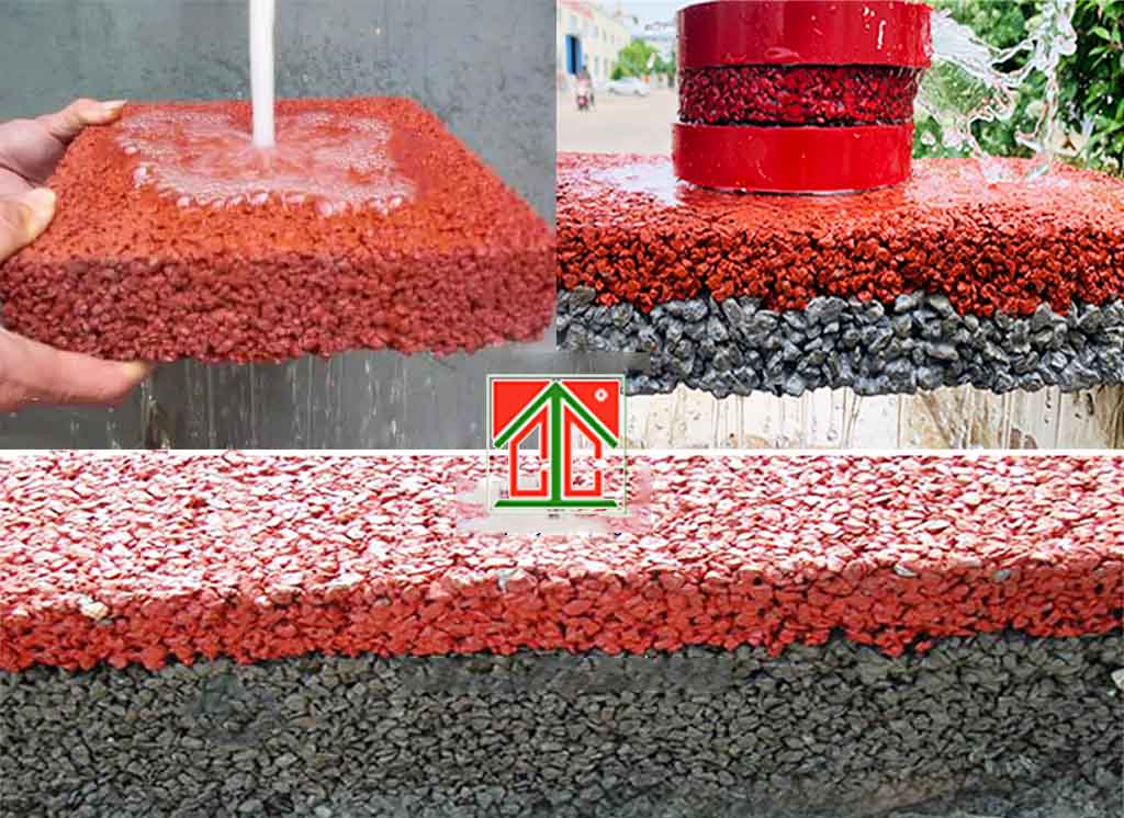Bê tông thấm giúp thoát nước đô thị