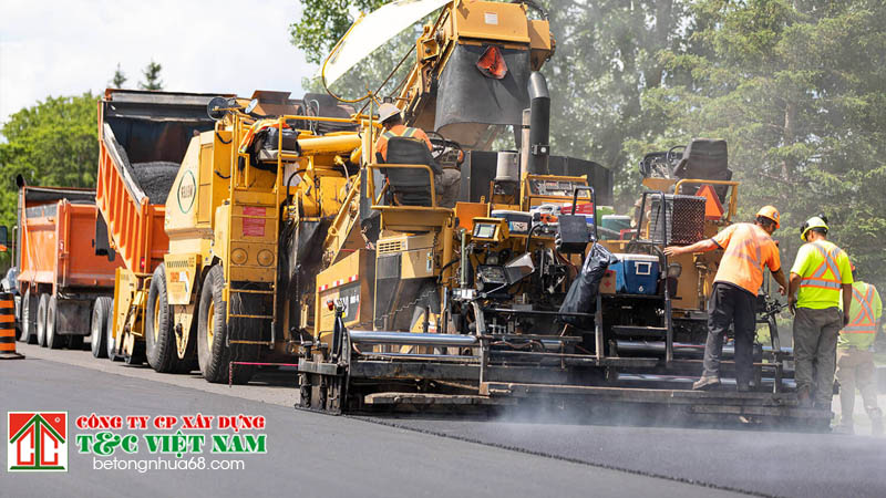 Khách hàng tin tưởng đơn vị thi công thảm asphalt hà nội giá rẻ