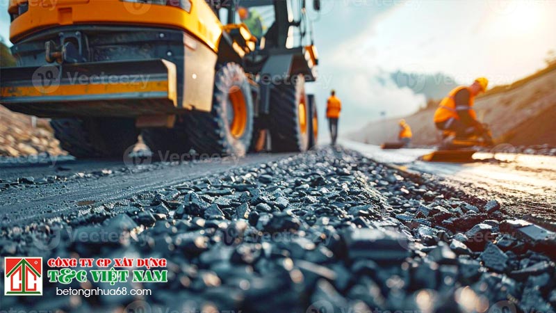 T&C là đối tác triển khi thi công thảm bê tông nhựa nóng hà nội
