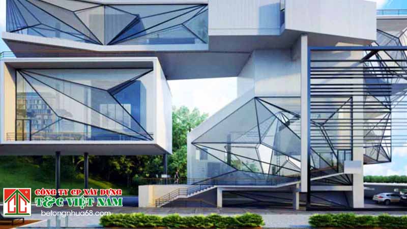 các cứng dụng thực tế của bê tông nhựa tái chế revia
