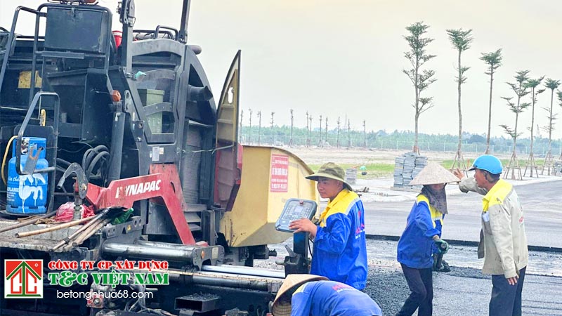 năng lực sản xuất và thi công bê tông nhựa