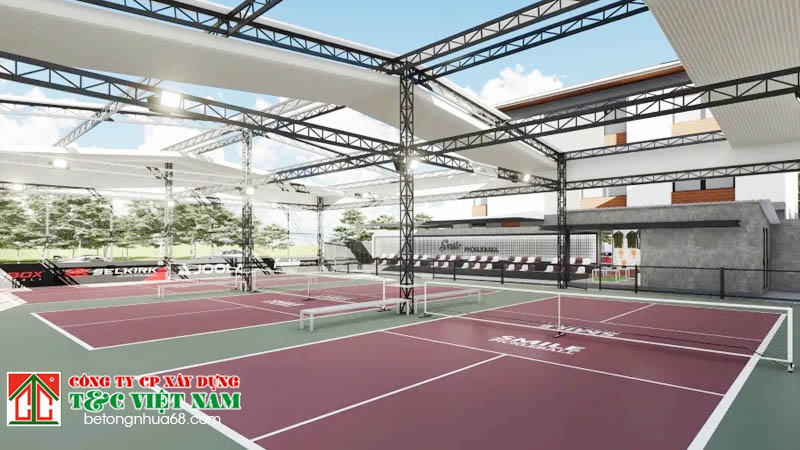 Điểm cần chú ý khi lựa đơn vị thiết kế sân pickleball
