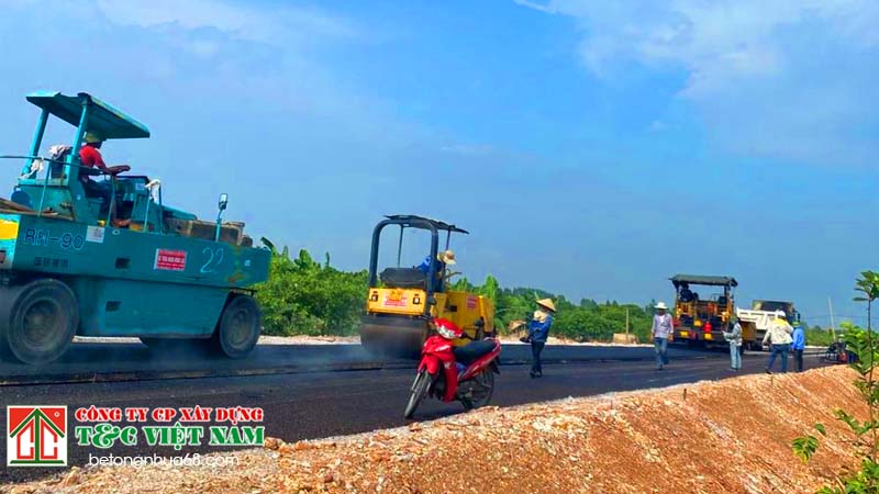 Công ty cpxd T C Việt nam là đối tác rải thảm nhựa đường uy tín