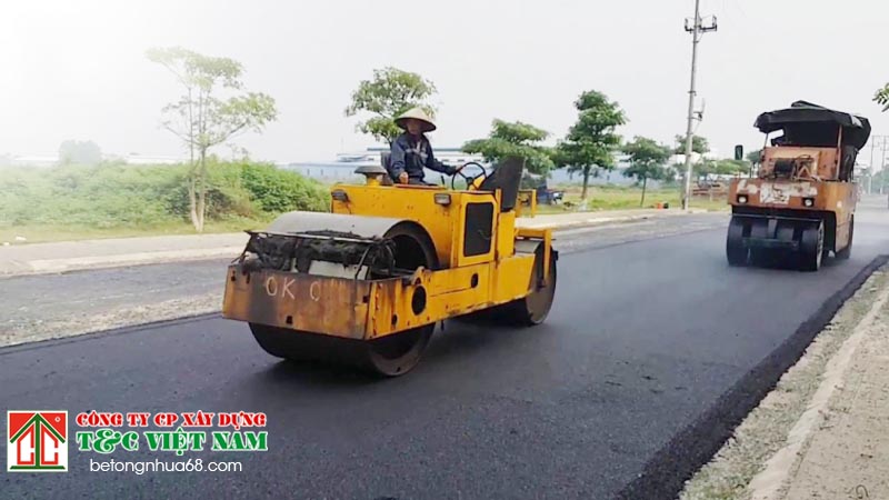 T&C Việt nam chuyên nghiệp - uy tín trong thi công nền asphalt