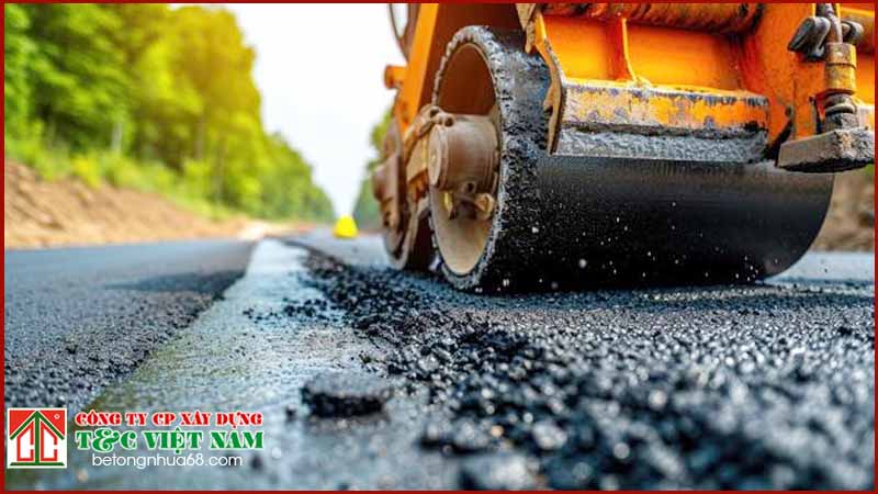 Quy trình rải thảm nhựa đường cực tốt ở hà nội