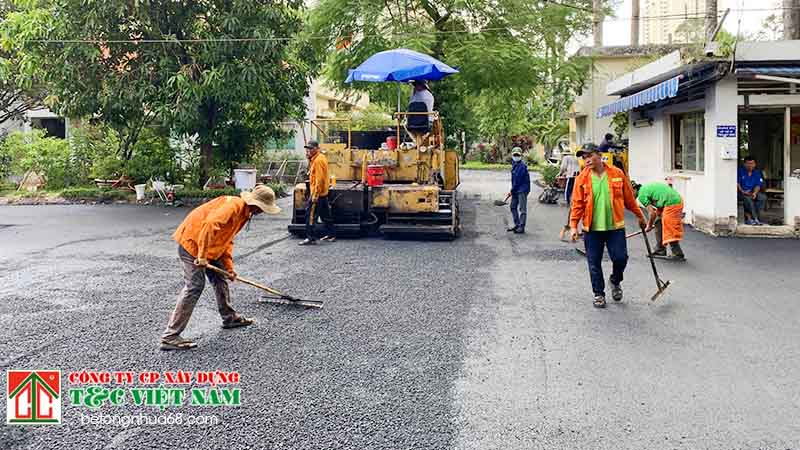 Tìm hiểu đơn vị thi công thảm bê tông nhựa nóng tại phường tây mỗ hà nội