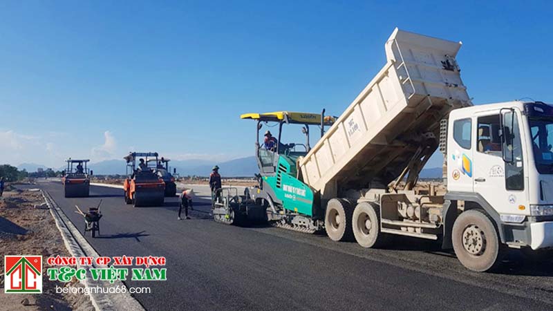 Đặc tính và ưu điểm của thảm bê tông nhựa asphalt nóng