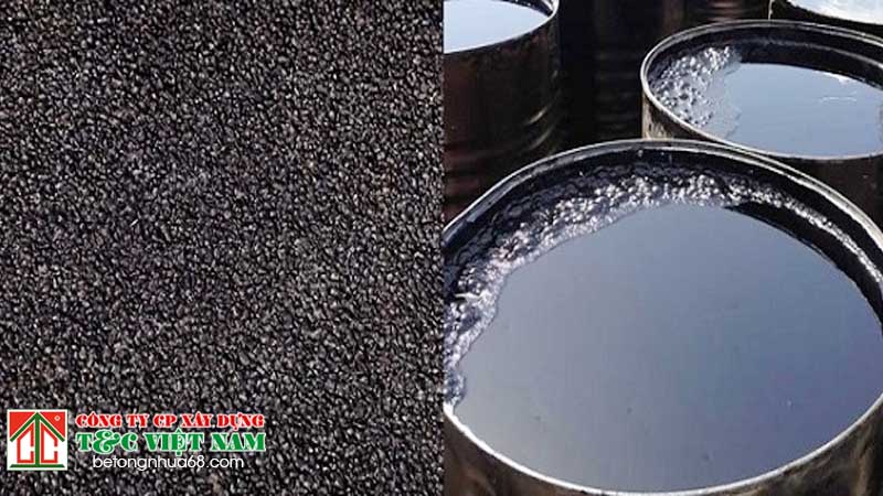 nhựa đường được ứng dụng rộng rãi trong ngành thảm nhụa