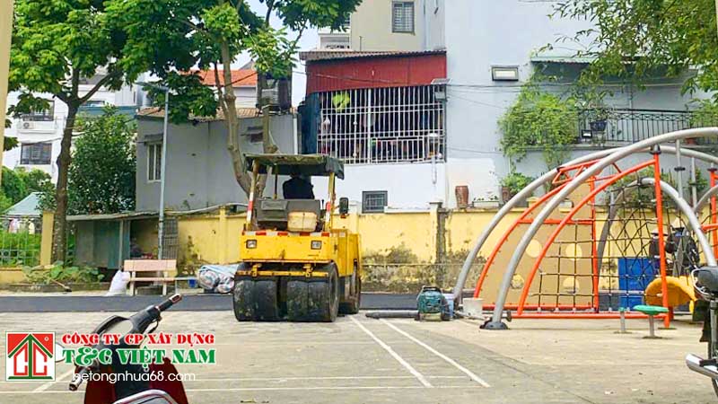 Giải đáp các thắc mắc về thảm bê tông nhựa nóng 3 lớp tại hà nội