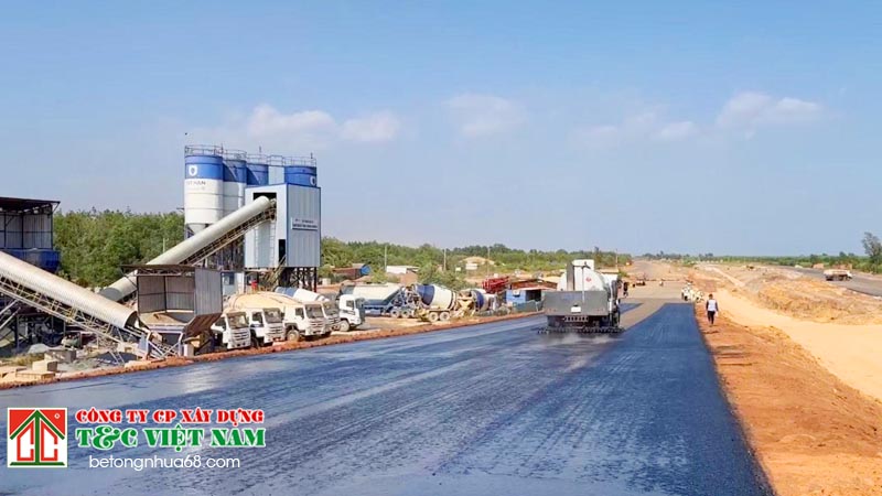 Công đoạn nào trong thi công asphalt sử dụng nhũ tương