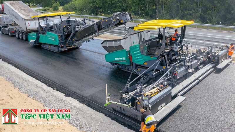 nắm bắt quy trình thi công bê tông nhựa