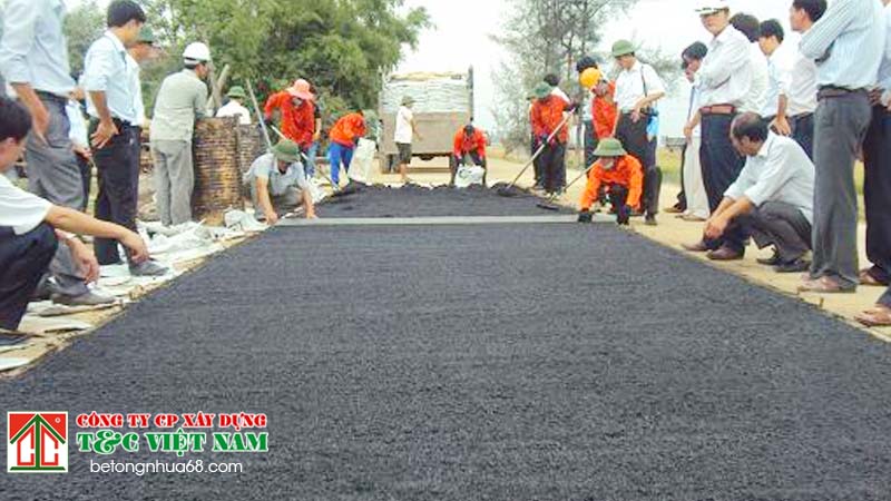 Giới thiệu mặt đường nhựa sử dụng carboncor asphalt