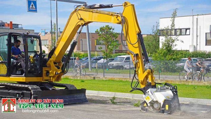 Các bước trong công tác thi công mặt đường giao thông