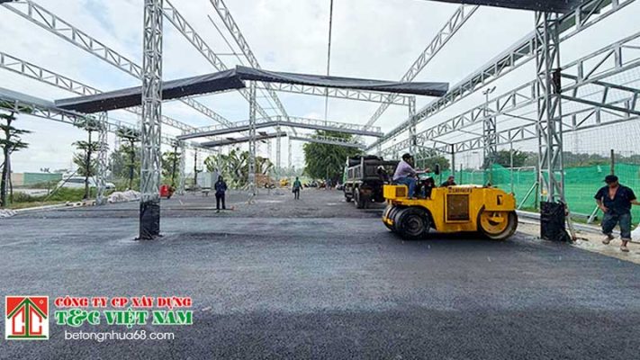 Nhiệt độ của thảm asphalt là gì?