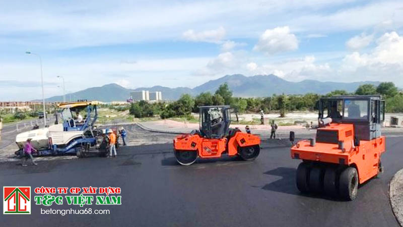 Các bước thi công thảm bê tông nhựa asphalt đúng tiêu chuẩn