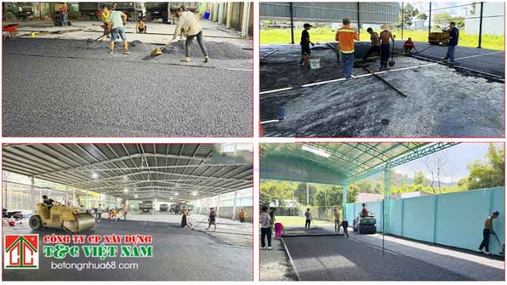 Đánh giá ưu nhược điểm nền sân thể thao bằng bê tông nhựa nóng