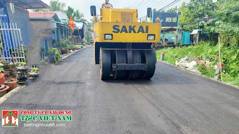 Tác động trọng lượng riêng tới quá trình rải thảm