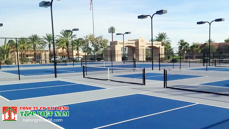 các bước kỹ thuật tiêiuchuẩn làm sân pickleball