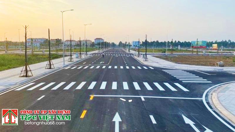 các bước thực hiện sơn kẻ cho mặt đường giao thông