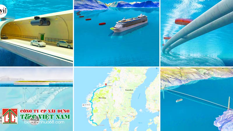 dự án xây hầm dưới biển công nghệ mới của Na Uy