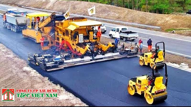Tiêu chuẩn quy trình thi công mặt đường bê tông nhựa hà nội
