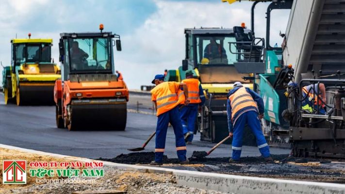 rải thảm đường bê tông nhựa là như thế nào?