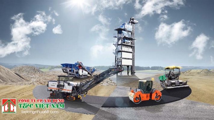 Vai trò của máy cào bóc mặt đường bê tông nhựa