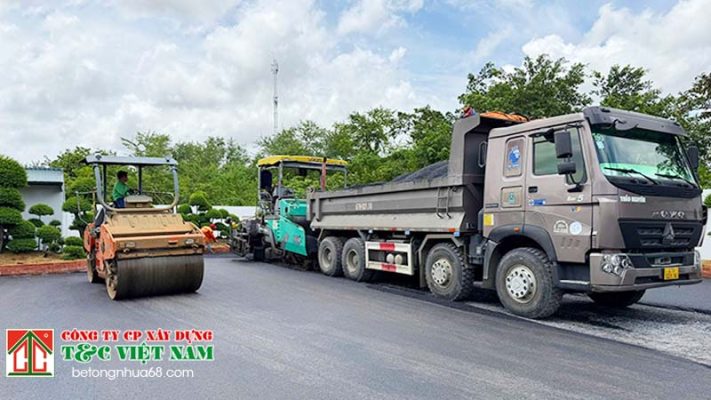 Tham khảo chi phí thi công bê tông nhựa Asphalt tại Hà Nội