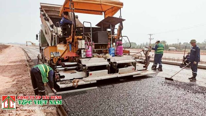 Mặt bằng chi phí làm 1m² đường nhựa tại Hà Nội hiện nay