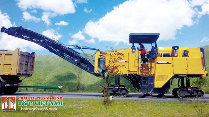 Khái niệm về thiết bị cào bóc mặt đường asphalt