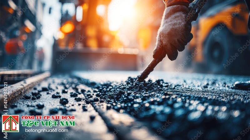 Những lưu ý quan trọng khi hoàn thiện công trình asphalt