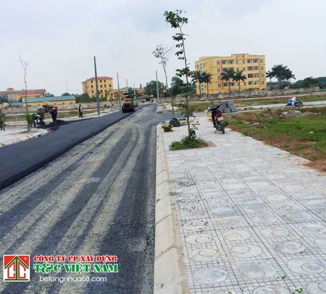 Cự ly vận chuyển bê tông nhựa nóng và các vấn đề khác được quan tâm
