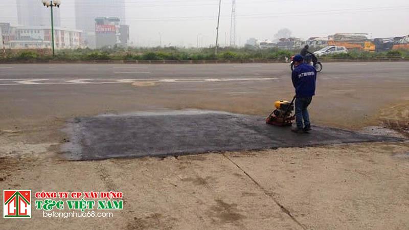 Yêu cầu về kỹ thuật thi công bê tông nhựa nóng