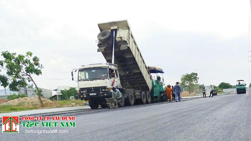 Bảng giá tham khảo chi phí làm 1m² đường nhựa tại Hà Nội