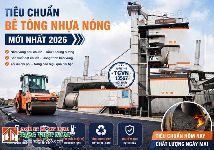 Bộ tiêu chuẩn về sản xuát và thi công bê tông nhựa Asphalt